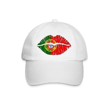Kuss Portugal - Casquette classique - blanc/blanc - Devant