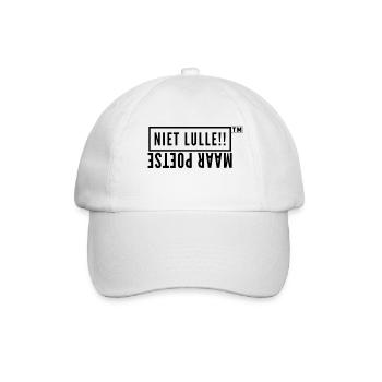 Abstract Watercolor Floral Pattern - Baseball Cap - white/white - Front