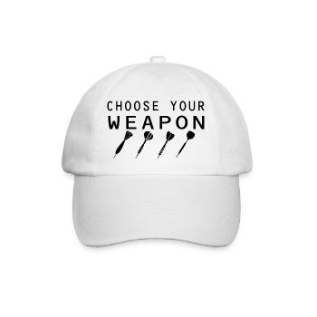 Darts Dart - Baseball Cap - white/white - Front