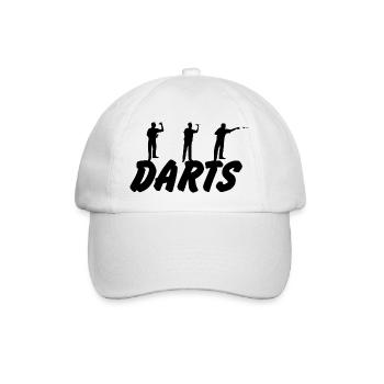 Fléchettes - Casquette classique - blanc/blanc - Devant
