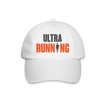 Ultra Running - Baseballkappe - Weiß/Weiß - Vorne