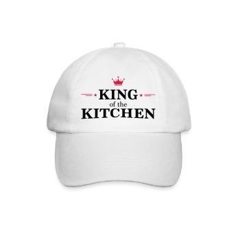 King of the Kirchen - Baseballkappe - Weiß/Weiß - Vorne