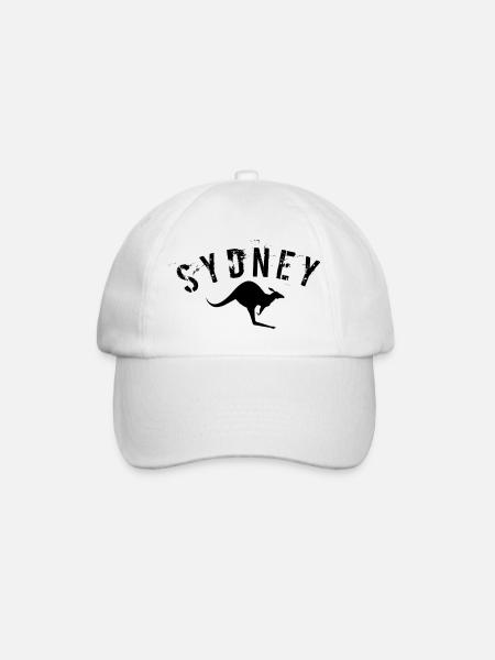 Sydney - Baseballkappe - Weiß/Weiß