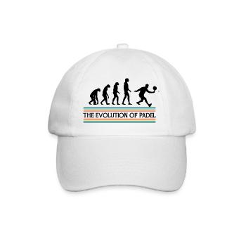 Evolucion Padel Design pour tous paddle espagne - Casquette classique - blanc/blanc - Devant