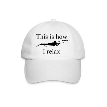 Biathlon Ski - Baseball Cap - white/white - Front