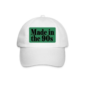 Fabriqué dans les années 90 - Casquette classique - blanc/blanc - Devant