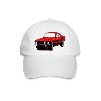 Car - Baseball Cap - white/white - Front