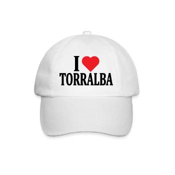 t-shirt Io amo Torralba t-shirt Sardegna - Baseball Cap - white/white - Front