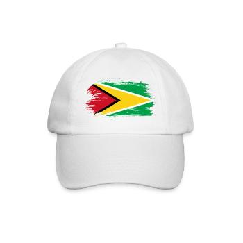 drapeau de la Guyane - Casquette classique - blanc/blanc - Devant