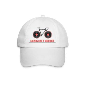 biketour vélo vélo gravelbike chaîne de vélo - Casquette classique - blanc/blanc - Devant