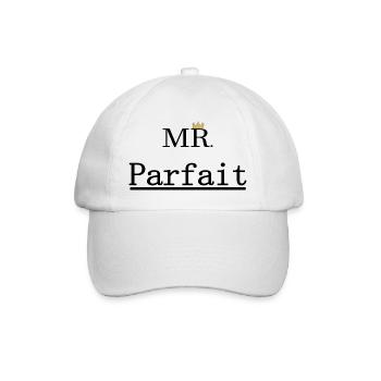Mr Parfait - Casquette classique - blanc/blanc - Devant