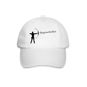Bogenschießen - Baseballkappe - Weiß/Weiß - Vorne