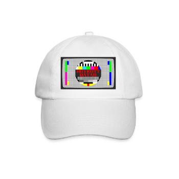 Boycott Qatar shut down Qatar No to the World Cup in QTR - Baseball Cap - white/white - Front