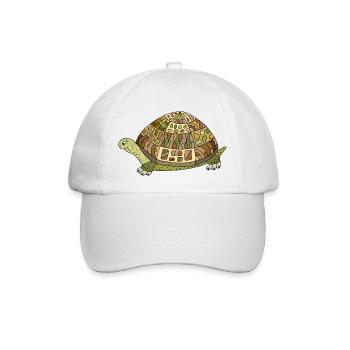 Tortue - Casquette classique - blanc/blanc - Devant