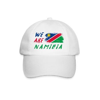We are Namibia - Baseball Cap - white/white - Front