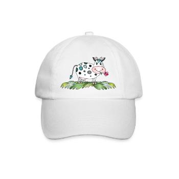 Vache - Casquette classique - blanc/blanc - Devant