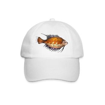 Poissons - Casquette classique - blanc/blanc - Devant