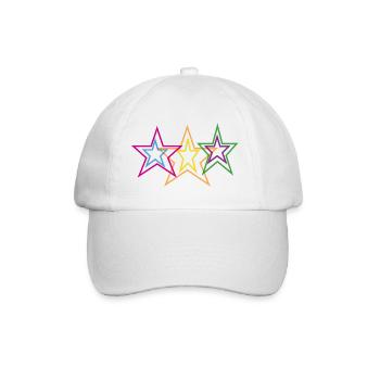 images d’étoiles16 - Casquette classique - blanc/blanc - Devant