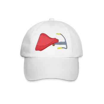 C’est comme ça que je conduisais dans les années 70 et 80 - Casquette classique - blanc/blanc - Devant