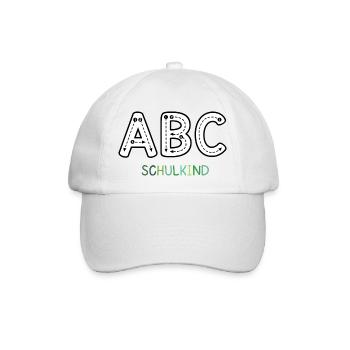 ABC Écolier - Casquette classique - blanc/blanc - Devant