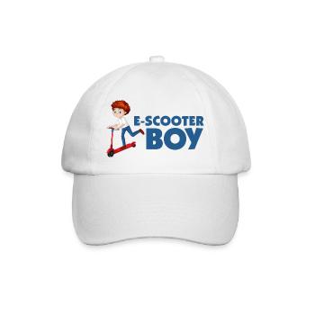 E-Scooter Roller Scooter - Casquette classique - blanc/blanc - Devant