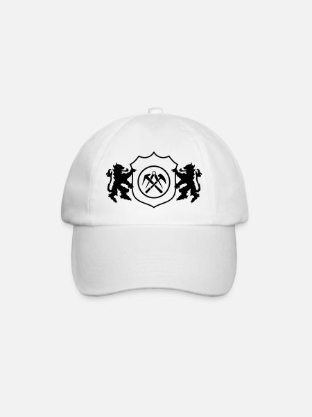 Armoiries du couvreur 1 - Casquette classique - blanc/blanc