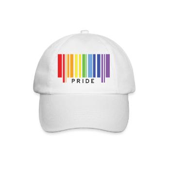 LGBTQ+ Pride - Baseball Cap - white/white - Front