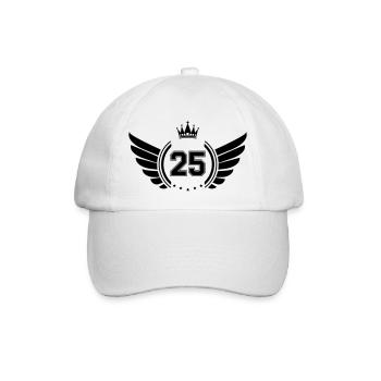 Armoiries 25 - Casquette classique - blanc/blanc - Devant