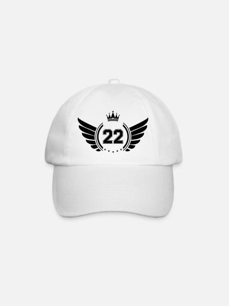Armoiries 22 - Casquette classique - blanc/blanc