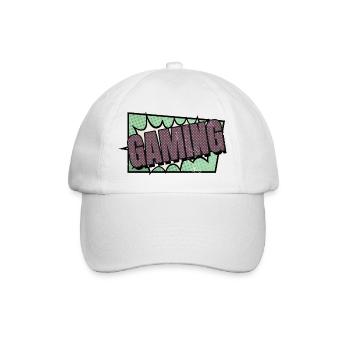 Beer Statement Games Funny Birthday Gaming Shirt - Casquette classique - blanc/blanc - Devant