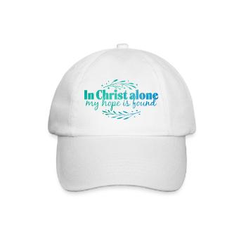En Christ seul - Casquette classique - blanc/blanc - Devant