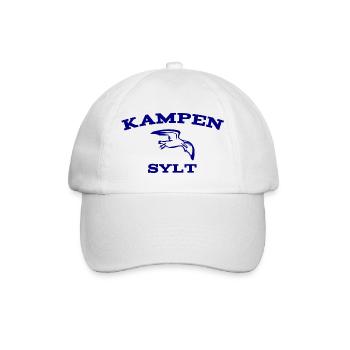 Sylt - North Sea - Germany - Kampen - Island - Baseball Cap - white/white - Front