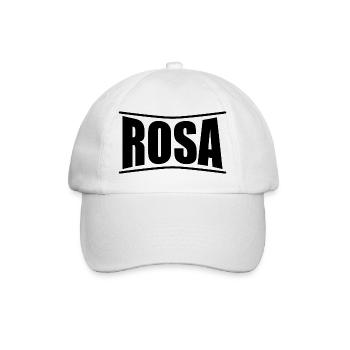 t-shirt pink t-shirt gift idea - Baseball Cap - white/white - Front