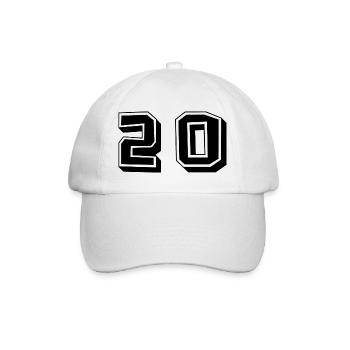 20. 20 YEARS. 20th ANNIVERSARY. 20TH ANNIVERSARY. - Baseball Cap - white/white - Front