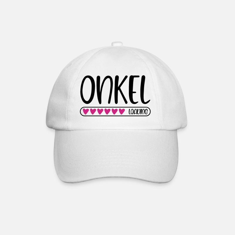 Onkel loading - Baseballkappe - Weiß/Weiß