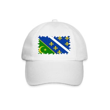 Bosnie-Herzégovine europe sarajavo drapeau mostar - Casquette classique - blanc/blanc - Devant