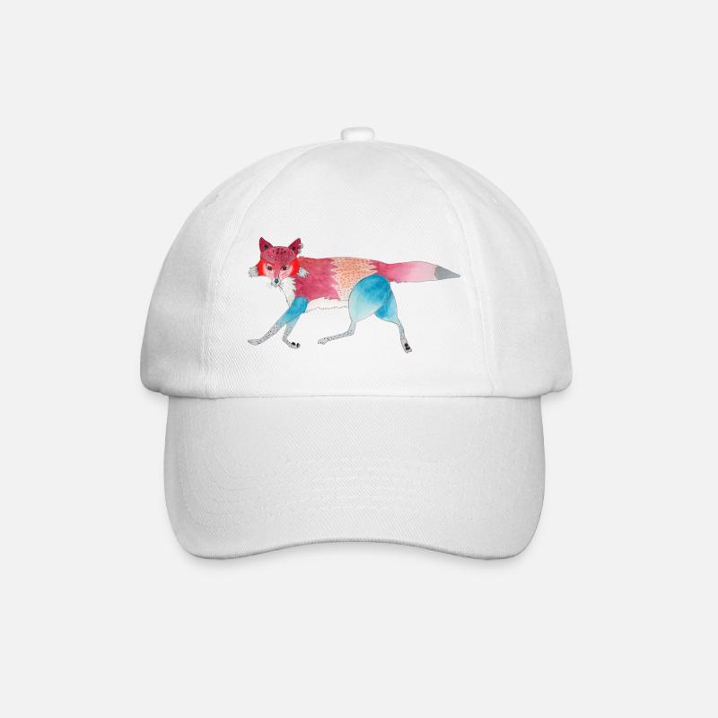 Fuchs Fuchs - Baseballkappe - Weiß/Weiß
