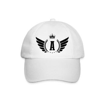 Coat of arms A - Baseball Cap - white/white - Front