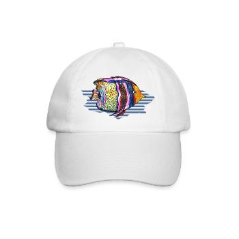 Poisson - Casquette classique - blanc/blanc - Devant