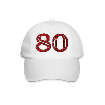 HAPPY BIRTHDAY. JOYEUX ANNIVERSAIRE. ANNIVERSAIRE. - Casquette classique - blanc/blanc - Devant