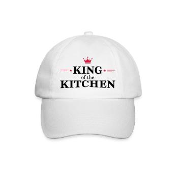 Tablier de cuisine pour homme - Casquette classique - blanc/blanc - Devant