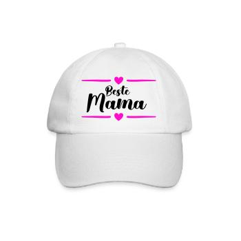 Best Mom - Baseball Cap - white/white - Front