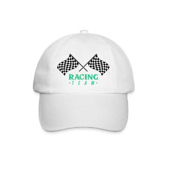 Équipe Racing Flag - Casquette classique - blanc/blanc - Devant