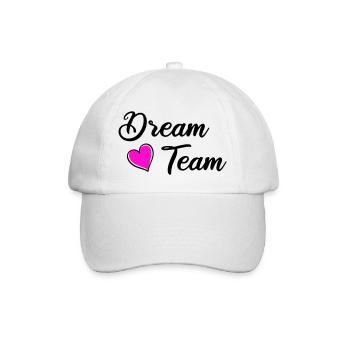 Équipe de rêve - Casquette classique - blanc/blanc - Devant