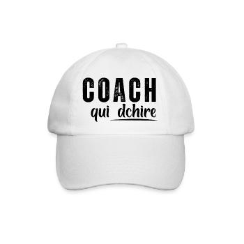 Coach Who - Baseball Cap - white/white - Front