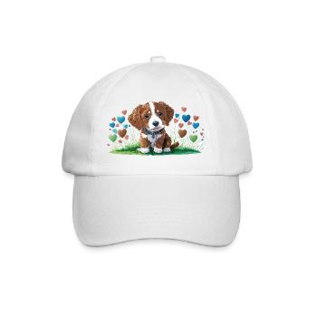 Chiot - Love My Toller-Doodle Dog - Casquette classique - blanc/blanc - Devant