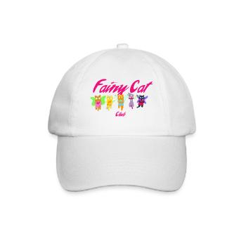 Fairy cat club - Casquette classique - blanc/blanc - Devant