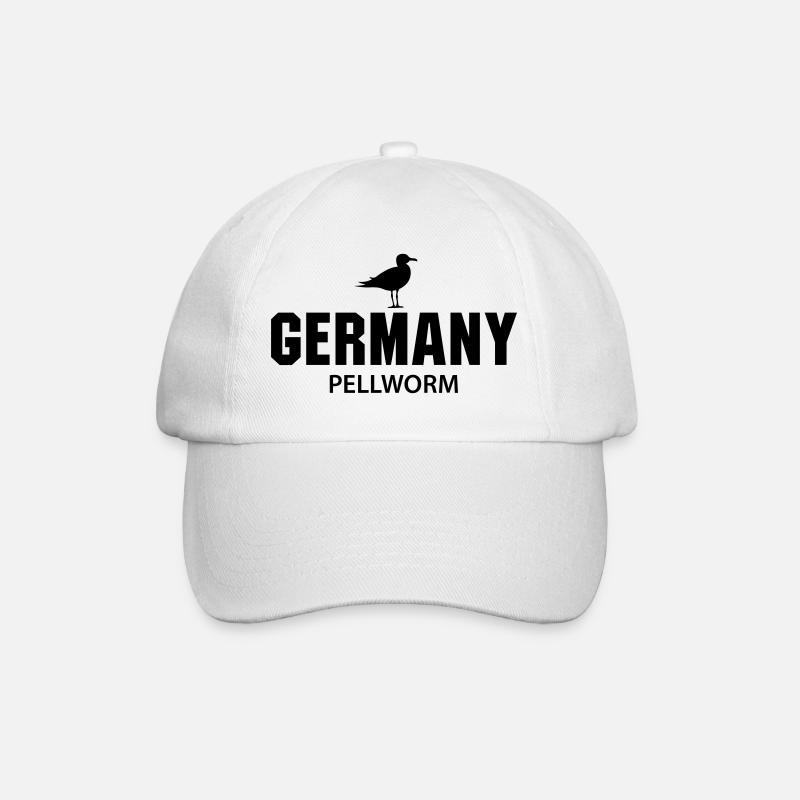Pellworm GERMANY - Baseball Cap - white/white