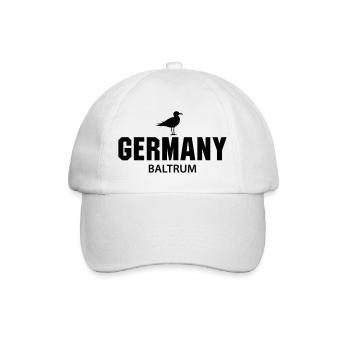 Baltrum GERMANY - Baseball Cap - white/white - Front