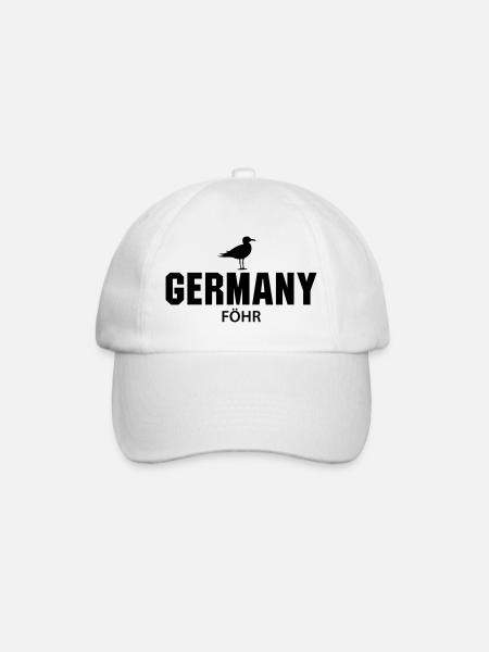 Föhr GERMANY - Baseballkappe - Weiß/Weiß
